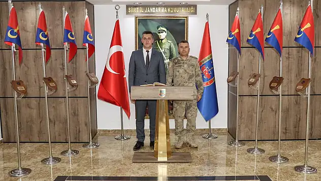 Kaymakam Serin'den Tuğgeneral Büyük'e Ziyaret