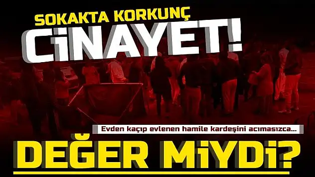 Kız Kardeşini Katletti!