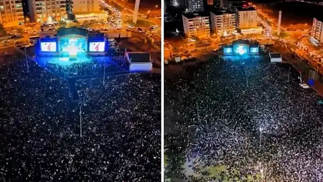 Koma Amed 30 Yıl Sonra Diyarbakır'da Sahneye Çıktı: On Binler Alanı Doldurdu