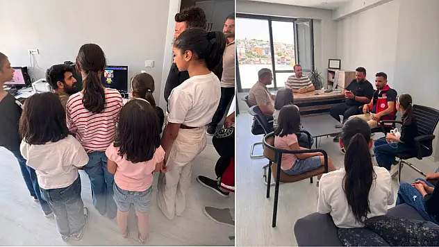 Koruma Altındaki Çocuklardan Artı Siirt Haber Ajansı'mızı Ziyaret Etti