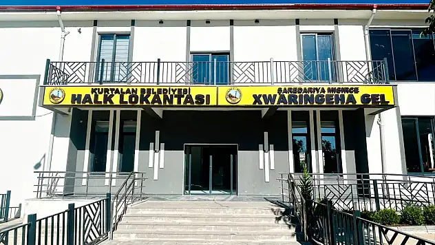Kurtalan Belediyesi Halk Lokantası Hizmete Açıldı: 4 Çeşit Menü 150 TL