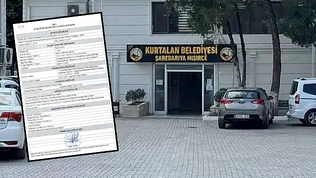 Kurtalan Belediyesi'nin Daimi İşçi Alımı İlanı İptal Edildi