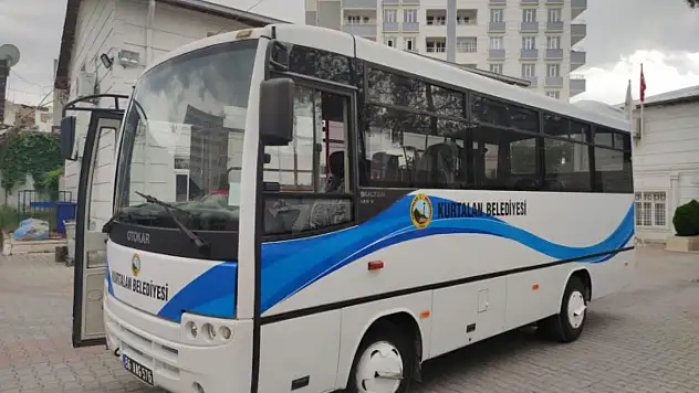 KURTALAN BELEDİYESİNDEN ÖĞRENCİLERE ÜCRETSİZ SERVİS HİZMETİ