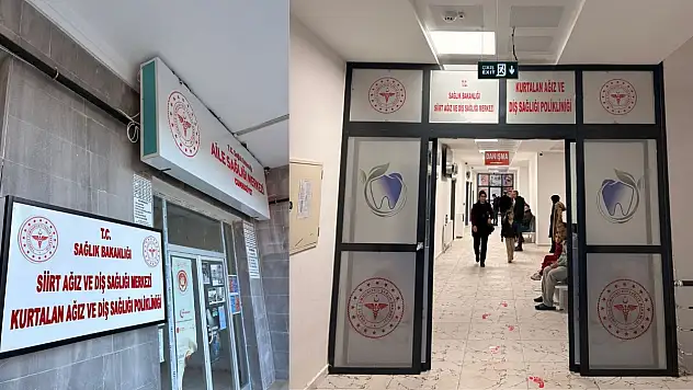 Kurtalan'da 8 Poliklinikli Ağız ve Diş Sağlığı Merkezi Hizmete Açıldı
