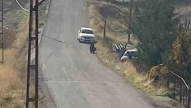 Siirt Kurtalan'da maddi hasarlı kaza