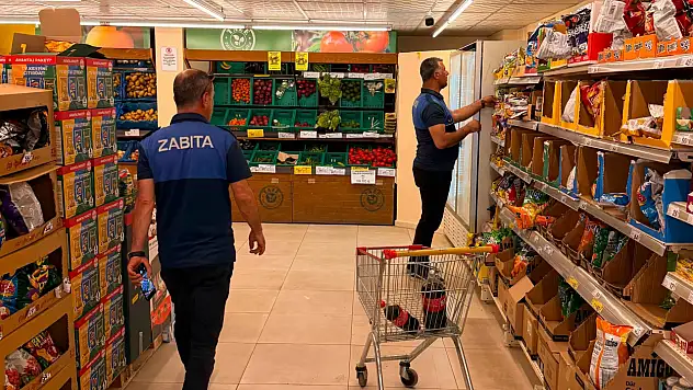 Kurtalan'da Marketlere Sıkı Denetim