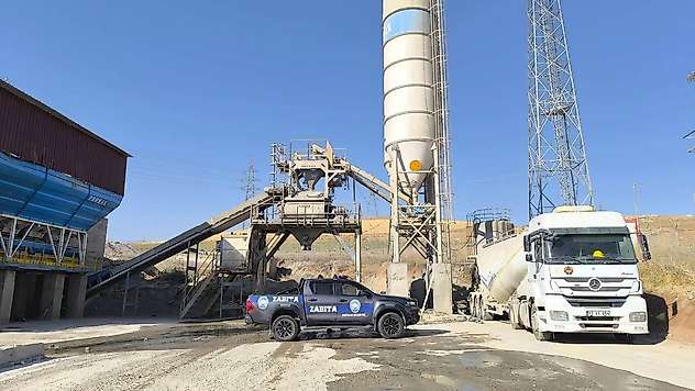 Kurtalan'da Toz Nedeniyle Kapatılan Beton Santrali Yeniden Açıldı