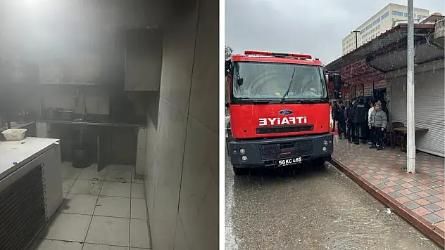 Kurtalan'da Yemek İşletmesinde Yangın Çıktı
