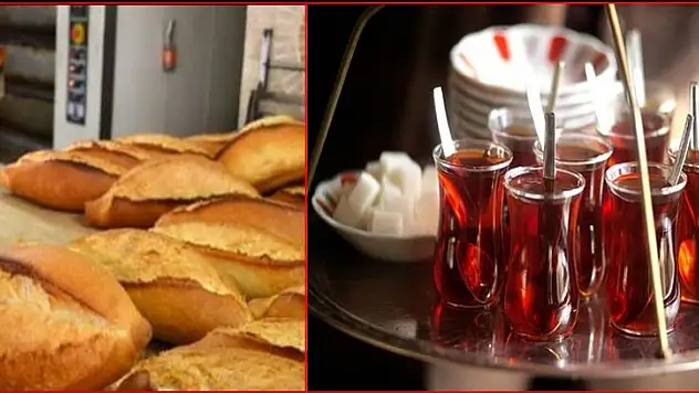 Kurtalan İlçemizde Ekmek ve Çaya Zam