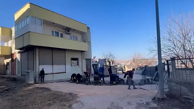 Kurtalan İlçemizde Parke Çalışmaları