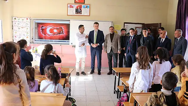 Kurtalan Kaymakamı Samet Serin'in Köy Gezileri