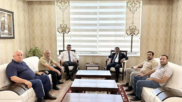 Kurtalan Kaymakamı Serin'e Hayırlı Olsun Ziyaretleri