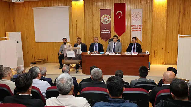 Kurtalan Köylere Hizmet Götürme Birliği'nde encümen seçimi yapıldı