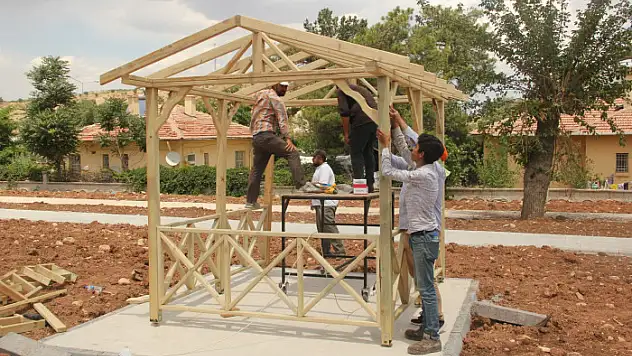 Kurtalan (Millet Bahçesi) Yapım Çalışmaları