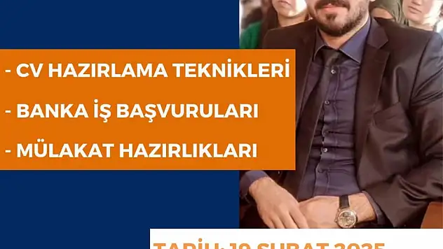 Kurtalan MYO'da CV Hazırlama Eğitimi Düzenlenecek