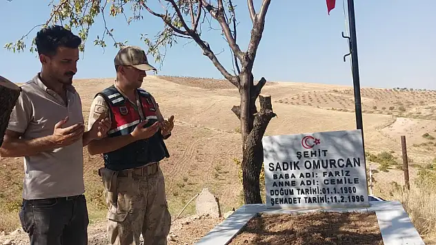 Kurtalan Şehidinin Mezarı Yenilendi