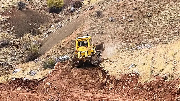 Kurtalan'da Bağ ve Bahçe Yolları Açılıyor