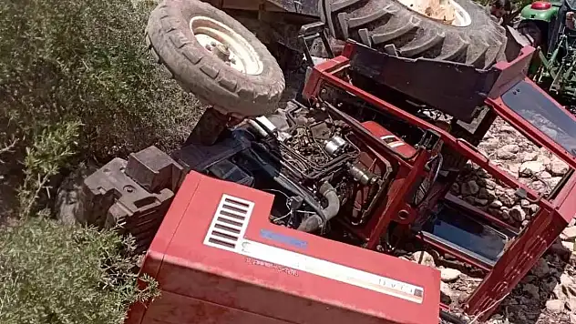 Kurtalan'da Traktör Kazası