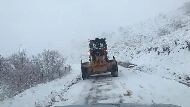 Kurtalan'da Yol Açma Çalışmaları