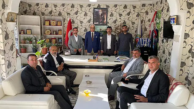 Kurtalanlı Muhtarlardan Kurtalan Ziraat Odasına Ziyaret