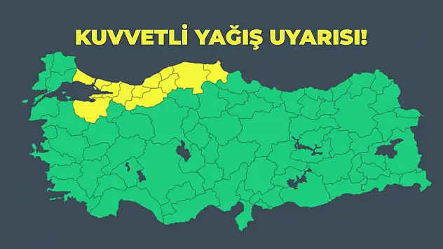Marmara ve Batı Karadeniz İçin Kuvvetli Yağış Uyarısı - 25 Ekim Cumartesi 2025