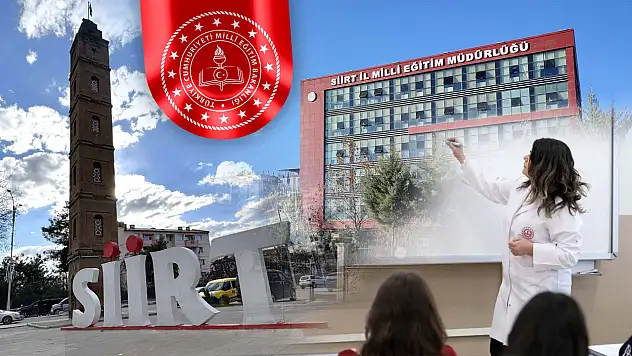 MEB'den Siirt'te Görevli Öğretmenlere Alan Değişikliği İmkânı: Başvurular 6 Nisan'da Başlıyor