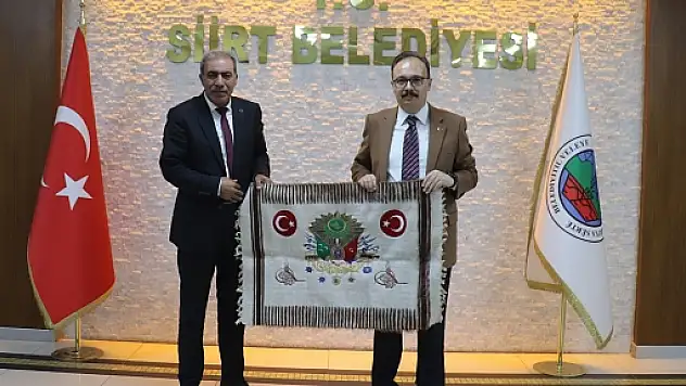 Mehmet Emin Şenyüz'den Vali Kızılkaya'ya Ziyaret