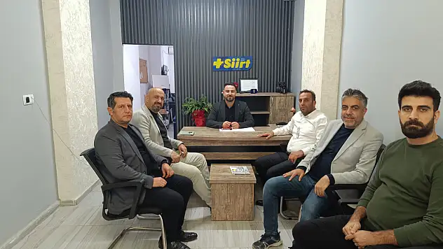 Memur-Sen Siirt İl Başkanı Murat Şeker ve Yönetiminden Artı Siirt Haber Ajansı'na Ziyaret