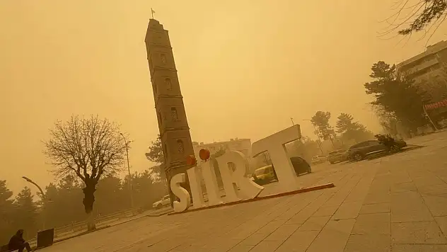 Meteoroloji'den Siirt İçin Sarı Kodlu Toz Taşınımı Uyarısı