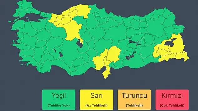 Meteoroloji'nin Ardından İçişleri Bakanlığı da Uyardı: Siirt'te Kuvvetli Sağanak Geliyor