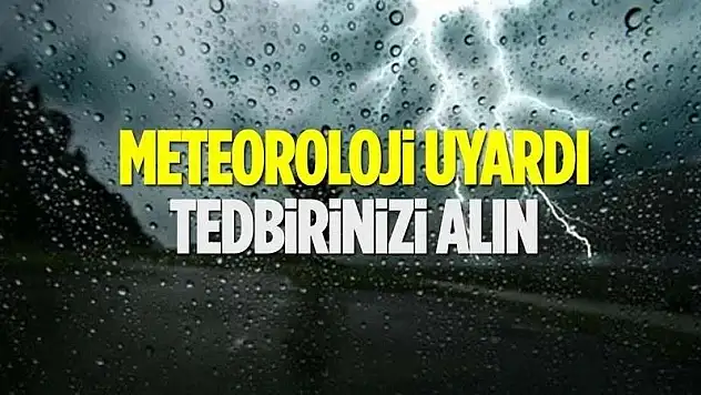 Meteorolojiden Siirt ve 6 İl İçin Uyarı!