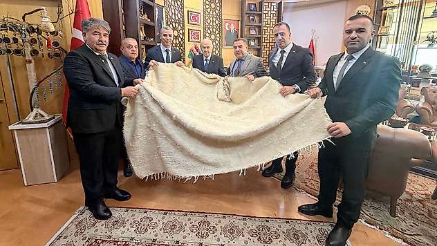 MHP Siirt İl Başkanı Cengizhan Tükenmez'den Devlet Bahçeli'ye Ziyaret