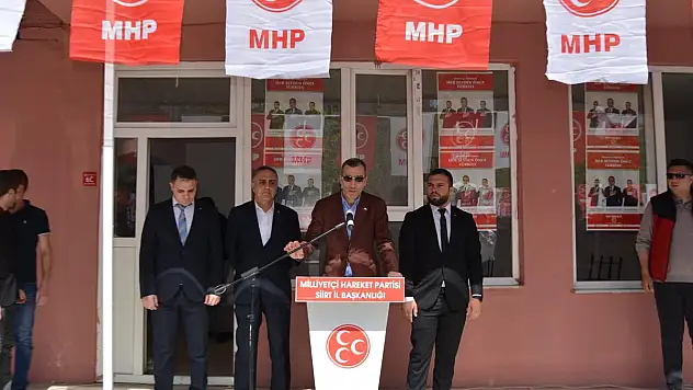 MHP SİİRT İL BAŞKANI TÜKENMEZ'DEN 'ZEHİR ZEMBEREK' SÖZLER
