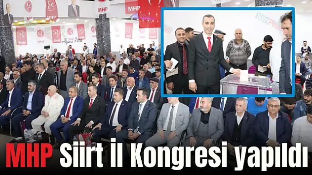 MHP Siirt İl Kongresi