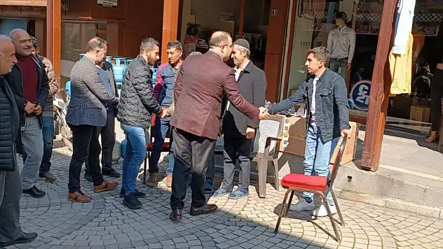 MİLLET İTTİFAKI ADAYI AV.UMUT DAYANAN SEÇİM ÇALIŞMALARINA HIZ VERDİ