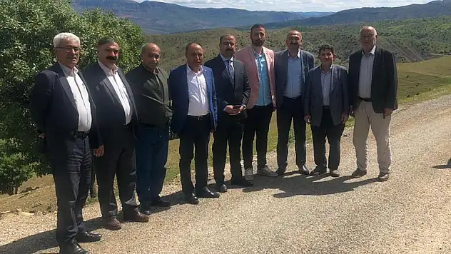 MİLLET İTTİFAKI ADAYI DAYANAN ÇALIŞMALARINA ŞİRVAN'DA DEVAM ETTİ