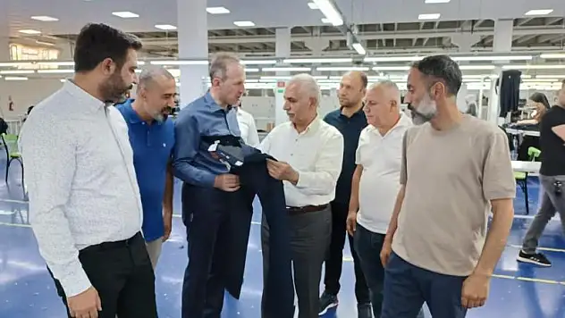 Milletvekili Gül, İl Başkanı Olgaç ve Çalapkulu'dan OSB Ziyareti