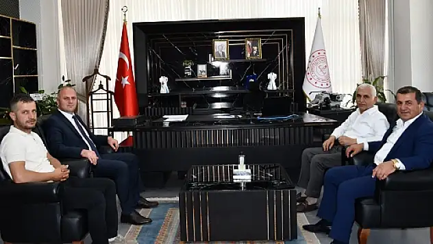 Milletvekili Mervan Gül'den İl Milli Eğitim Müdürü Sadoğlu'na Hayırlı Olsun Ziyareti