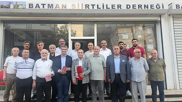 Milletvekillerinden Batman Siirtliler Derneği'ne Ziyaret
