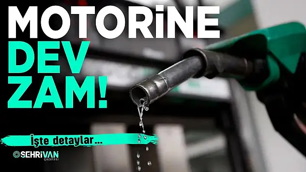 Motorine Büyük Zam!