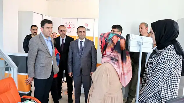 NÜFUS VE VATANDAŞLIK İŞLERİ GENEL MÜDÜRÜ ŞEFİK AYGÖL'DEN KURTALAN'A ZİYARET