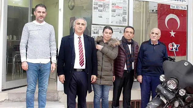 ONUR HAREKETİ BAŞKANI YAŞAR AYDIN SİİRT'TEYDİ