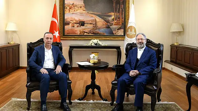 Ören'den Prof.Dr.Erbaş'a Ziyaret