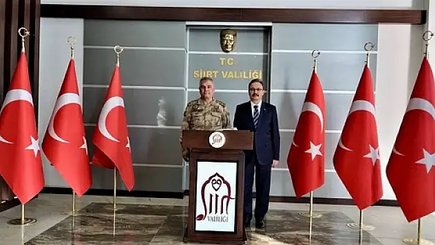 Orgeneral Çardakçı'dan Vali Kızılkaya'ya Ziyaret