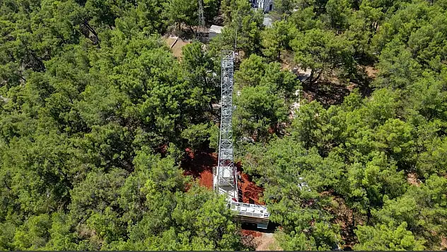 'Ormanın Gözleri' Projesinde Yangın  Gözetleme Kule Sayısı 5 Oldu