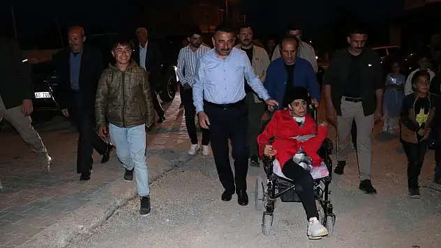 Özel Birey Mumine'nin Yol Arzusunu Vali Hacıbektaşoğlu Yerine Getirdi