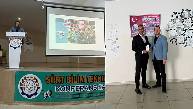 Özel Siirt Bilim Teknik Koleji Öğrencileri Doç.Dr. Melih Kuncan'la Buluştu