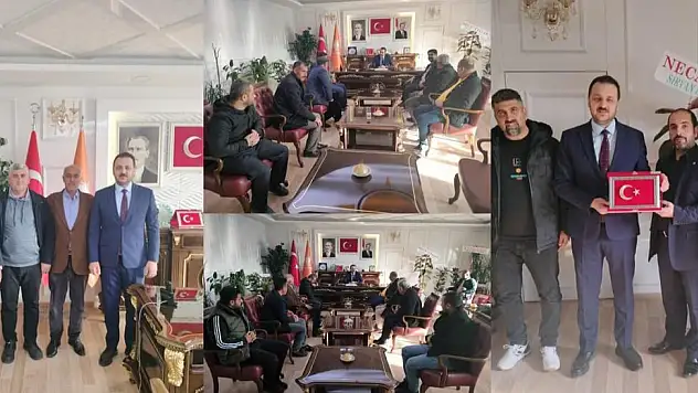 Özturan, Hayırlı Olsun Ziyaretlerini Kabul Ediyor