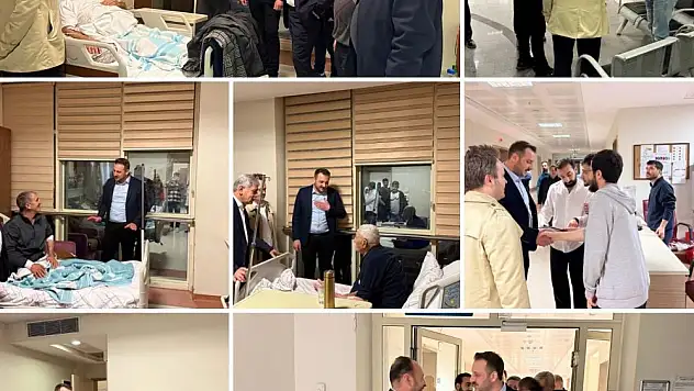 Özturan'dan Hastalara Ziyaret
