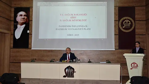 PANDEMİK İNFLUENZA İL HAZIRLIK KOORDİNASYON TOPLANTISI YAPILDI